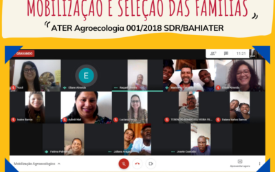 O Cedasb avança mais uma etapa do projeto de ATER Agroecologia da Chamada Pública 001/2018 SDR/BAHIATER
