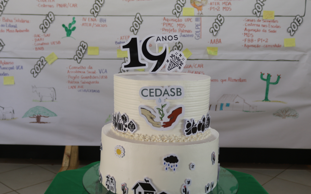 CEDASB: 19 ANOS DE LUTA, MÍSTICA E MUITO AFETO!