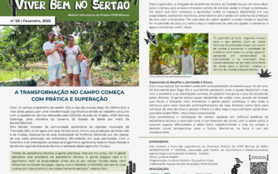 A TRANSFORMAÇÃO NO CAMPO COMEÇA COM SUPERAÇÃO E PRÁTICA – BOLETIM Nº05.2025