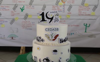CEDASB: 19 ANOS DE LUTA, MÍSTICA E MUITO AFETO!