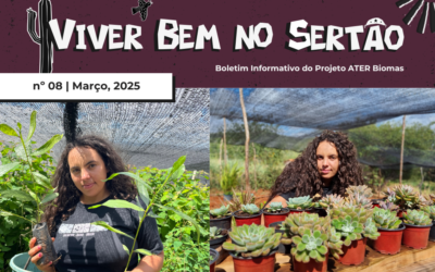 O PROTAGONISMO RURAL DA JOVEM AGRICULTORA ERICA CORDEIRO ENTRE MUDAS, BOLOS E SONHOS – BOLETIM Nº08.2025
