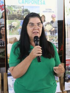 "A gente tem que experimentar enquanto agricultoras, e não desistir mesmo com os desafios", destacou Helena Paula.