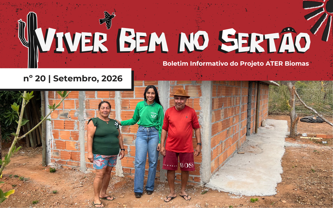 Horta, criação de galinhas e artesanato fazem parte do cotidiano de Delvanito e Vilma – Boletim Nº 20.2026